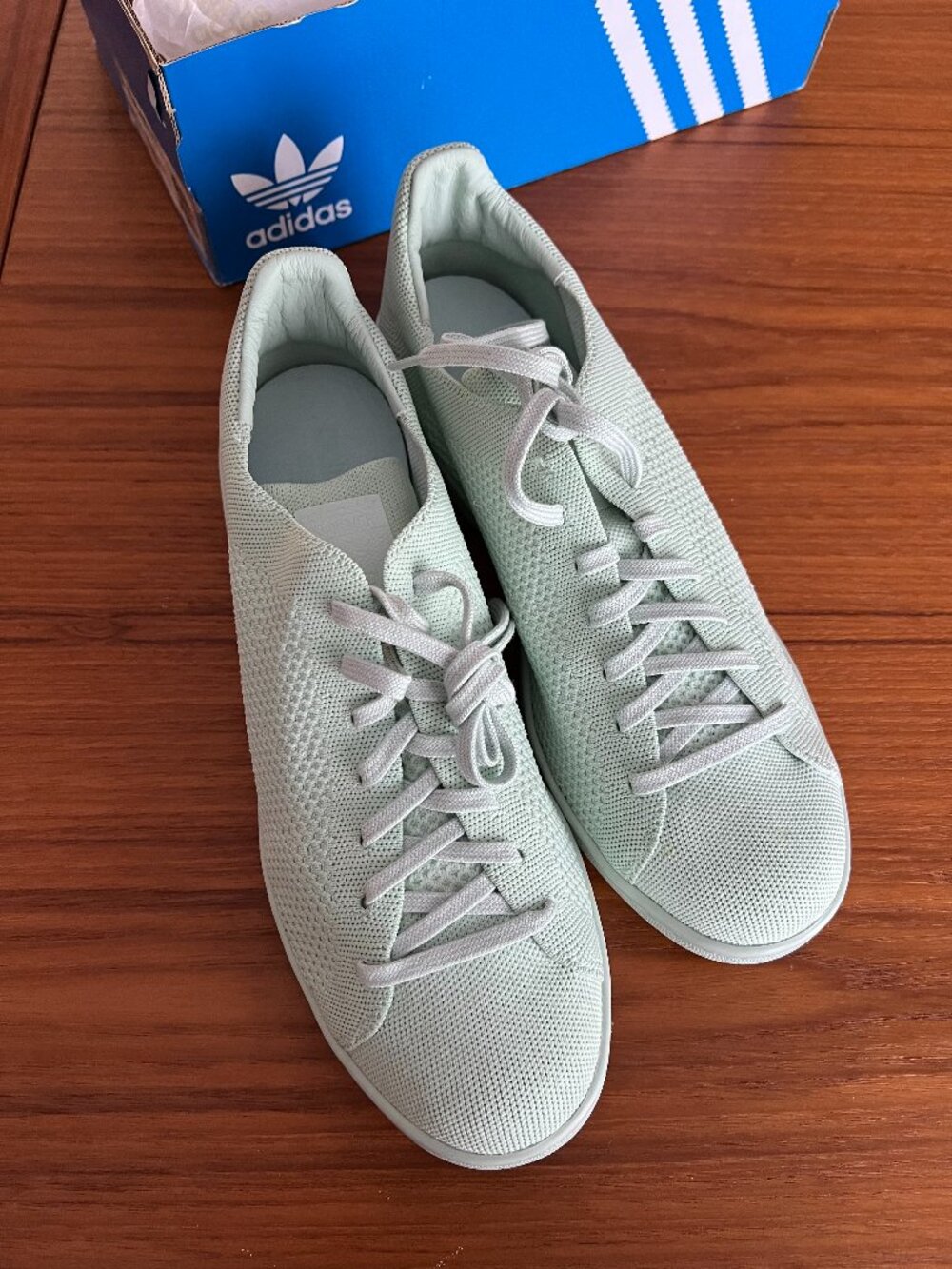 ADIDAS STAN SMITH PRIMEKNIT SNEAKERS S80066 brand new